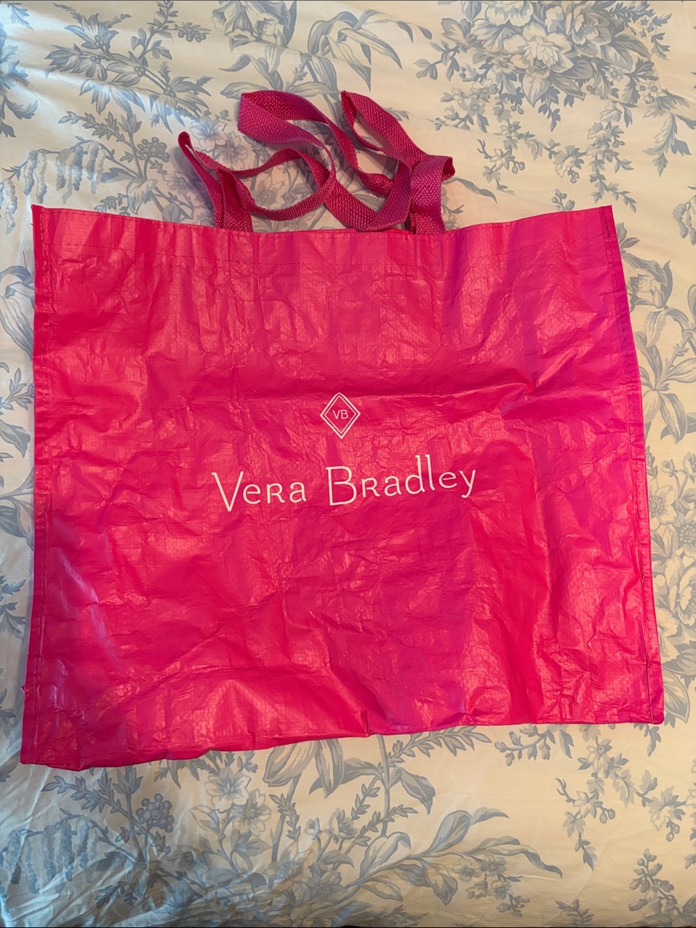 Vera Bradley Hot Pink Reusable Tote